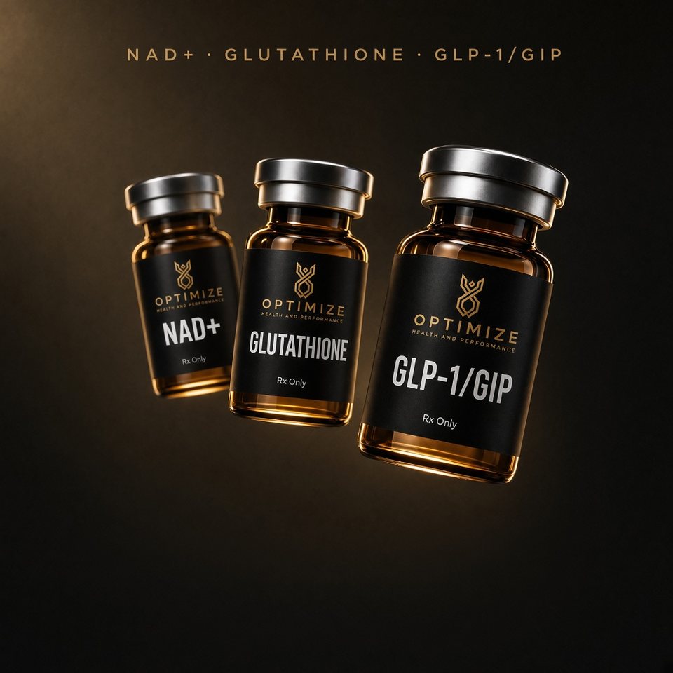 NAD+, Glutathione, GLP-1/GIP