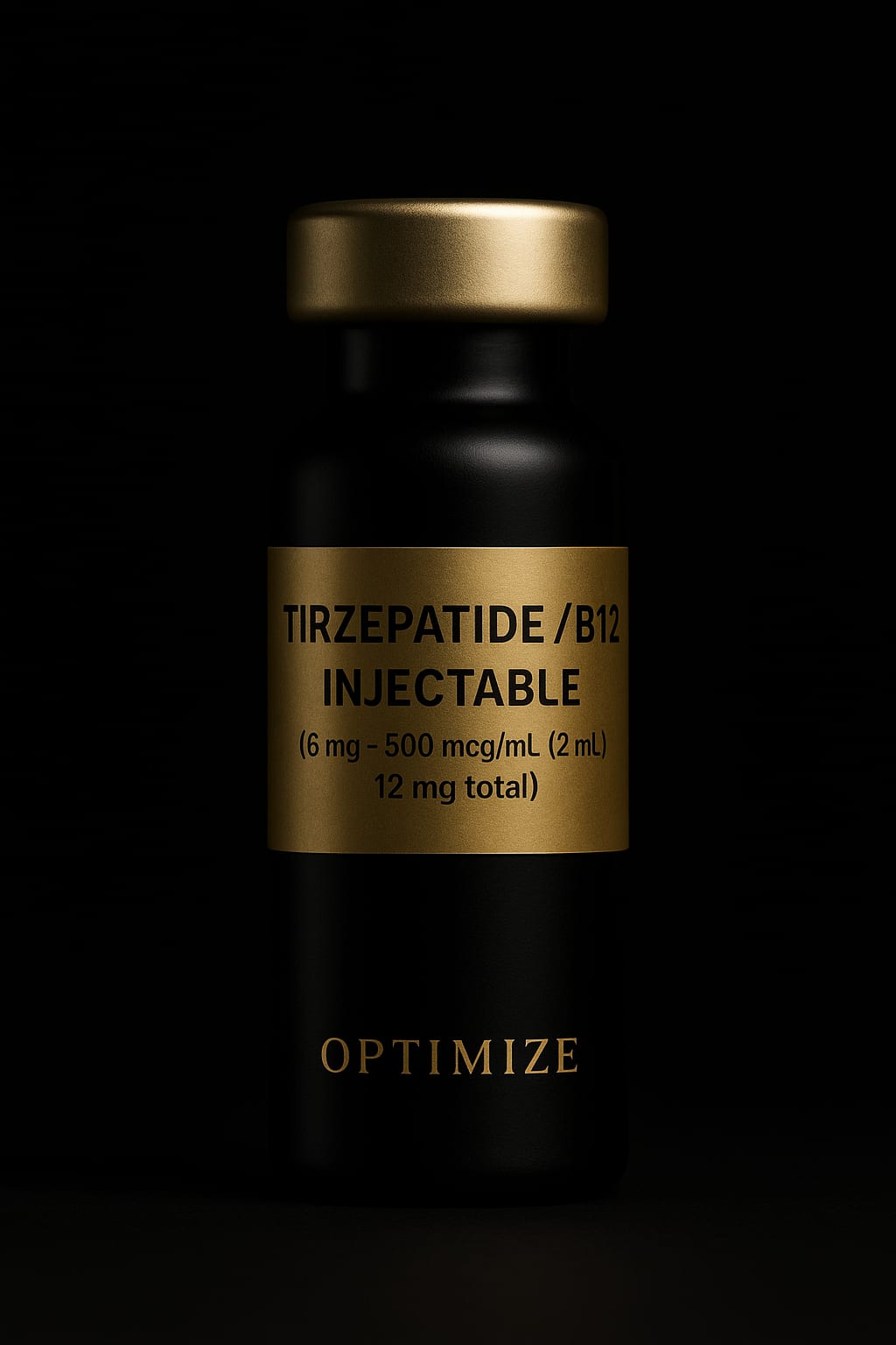 Tirzepatide / B12 Injectable (6 mg-500 mcg/mL (2 mL) — 12 mg total) — Doctor-Prescribed, $199.99 | Optimize
